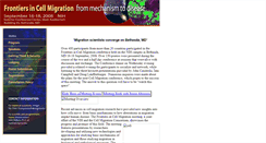 Desktop Screenshot of meeting2008.cellmigration.org