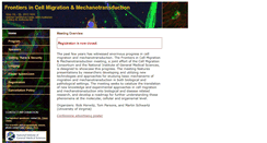 Desktop Screenshot of meeting2011.cellmigration.org